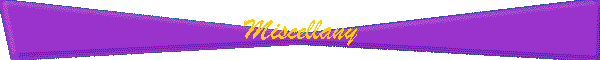 Miscellany
